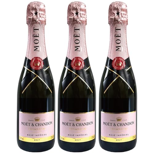 MOËT &amp; CHANDON - モエシャンドン N.I.Rロゼフルボトル ロゼハーフボトルセット売り 泡立つ幸せのひととき】モエ ロゼ アンペリアル ハーフボトル